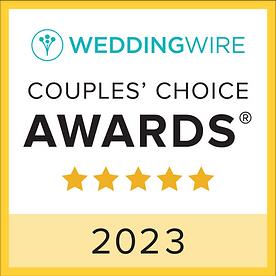 wedding wire 2023 review badge